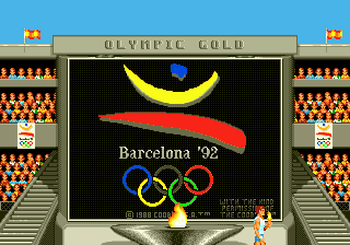Olympic Gold screenshot 3 for Sega Mega Drive